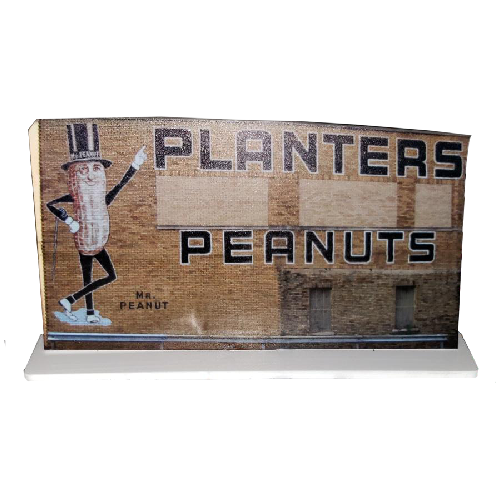 Planters Peanuts Shelf Buddy Acrylic 2D Statue